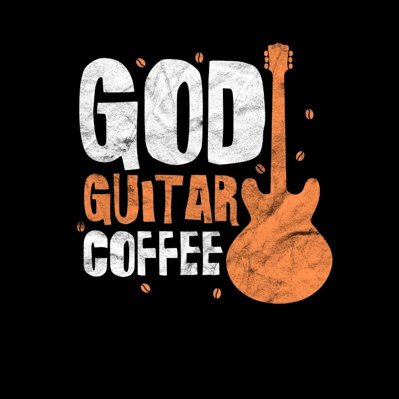 Café de guitare de Dieu