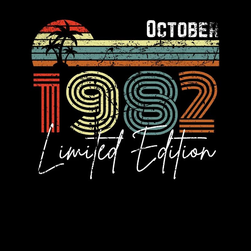 40 ans Octobre 1982 Vintage Édition Limitée