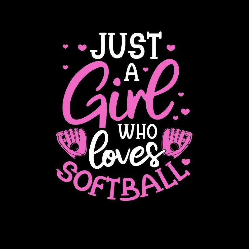 Softball Girl Player Baseball Pitcher Gift