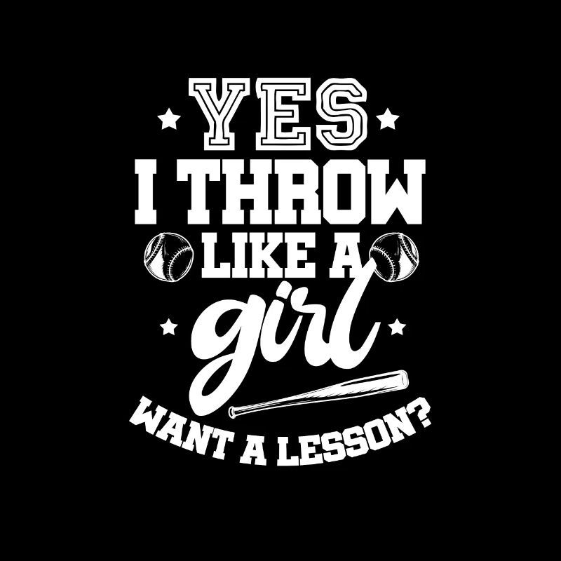 Softball Girl Player Baseball Pitcher Gift