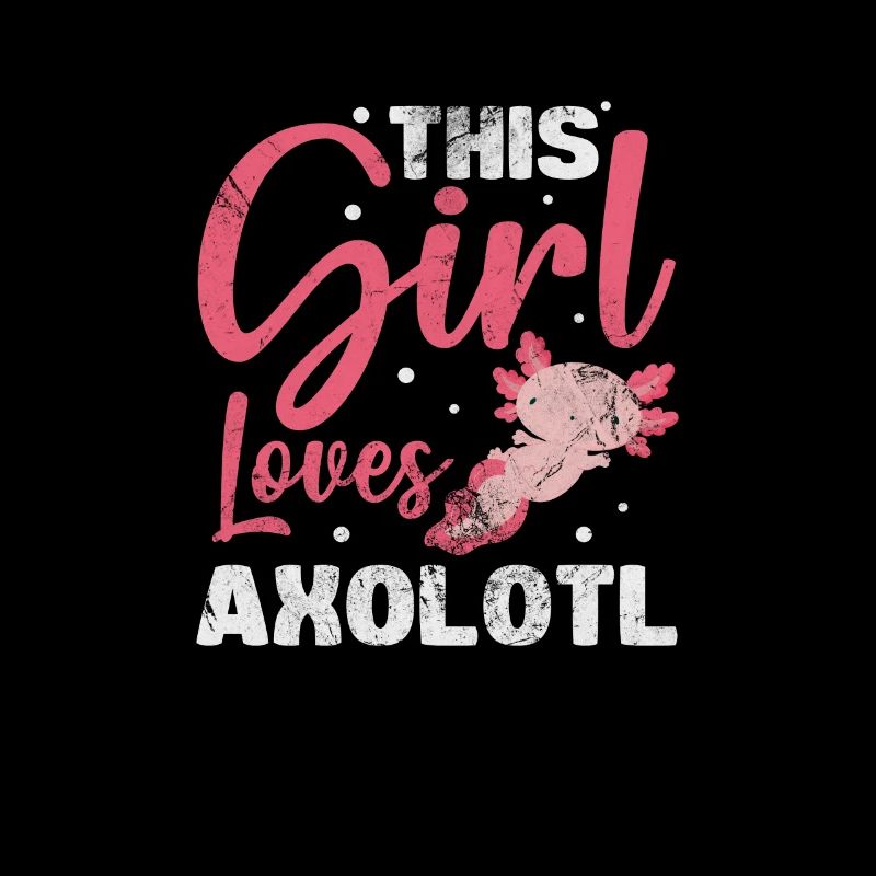 Axolotl Wassertier Wasser Geschenk