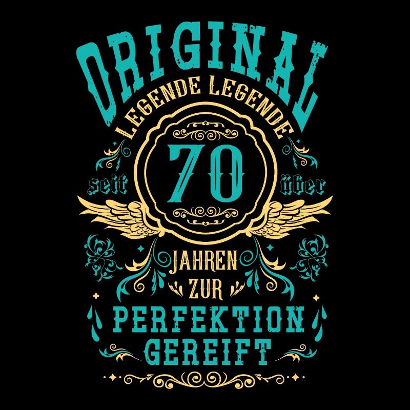 70. Geburtstag Geschenk - Original Legende