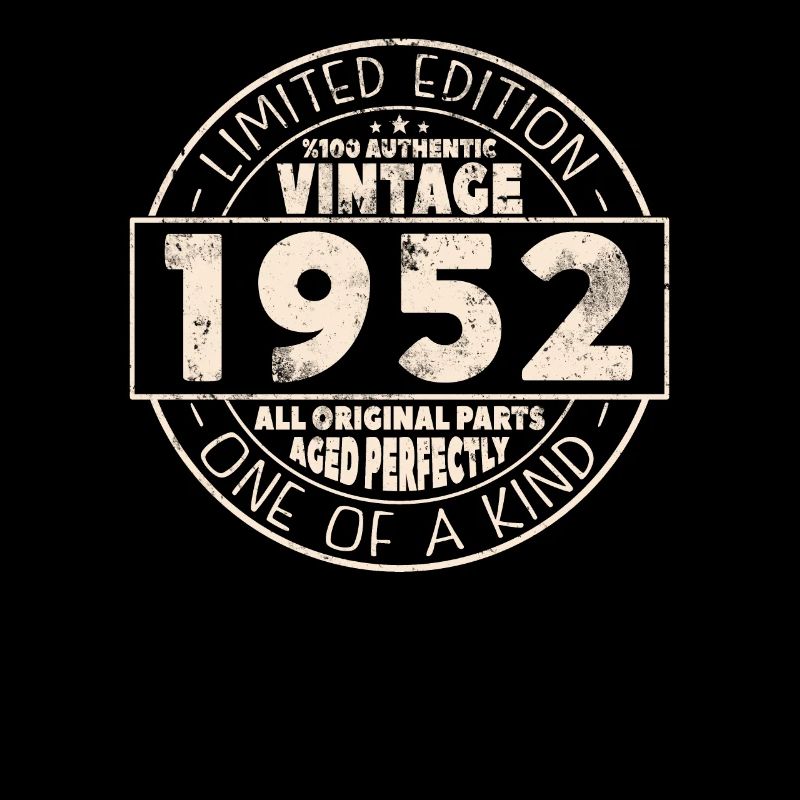 Cadeau Millésime 1952, 71/72 ans