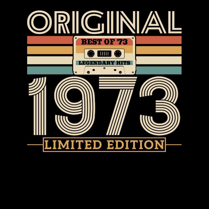 1973 Vintage Anniversary Retro Edition Limitée