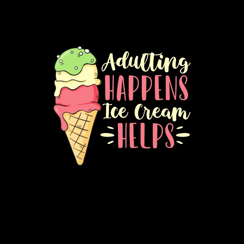 Eiscreme Eis Eiskrem Ice Cream Sommer Geschenk