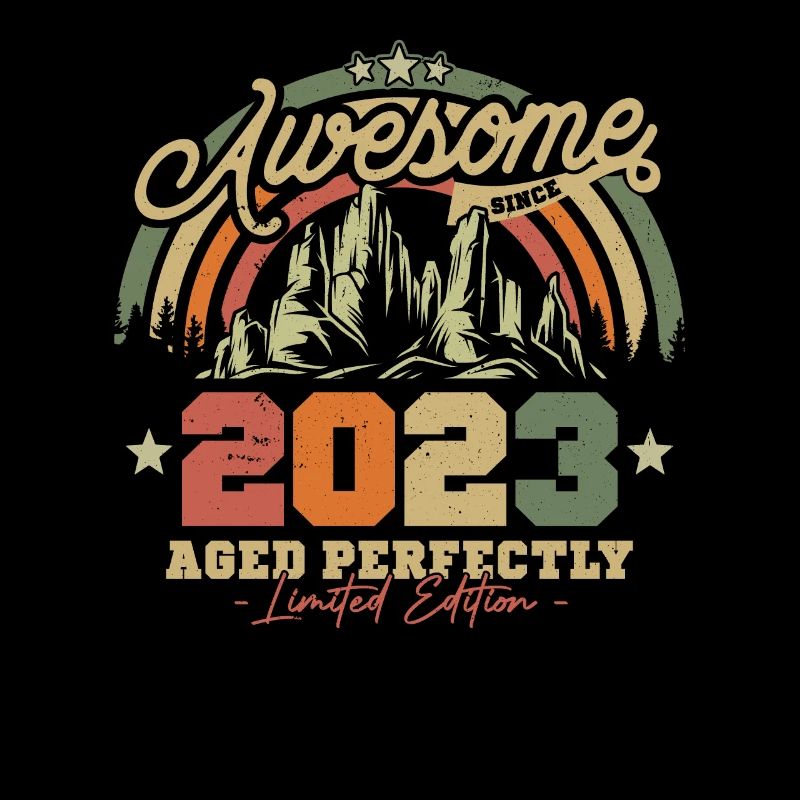 Vintage Birthday Gift 2023
