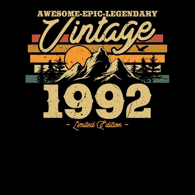Vintage 1992 Birthday Gift