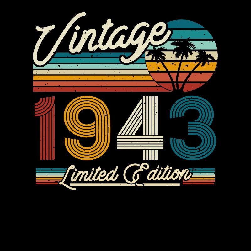 Vintage 1943 Cadeau d’anniversaire