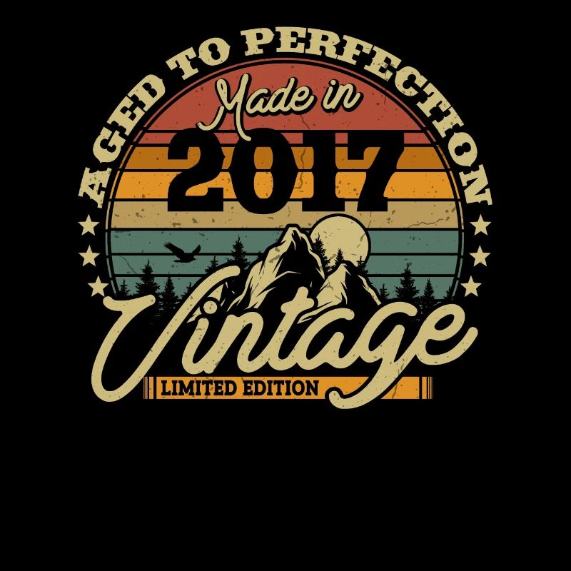 Cadeau d’anniversaire vintage 2017 - 6/7 ans