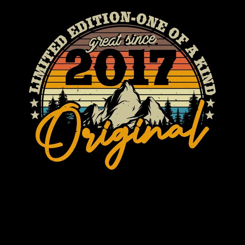 Cadeau nostalgique 2017 6/7 anniversaire