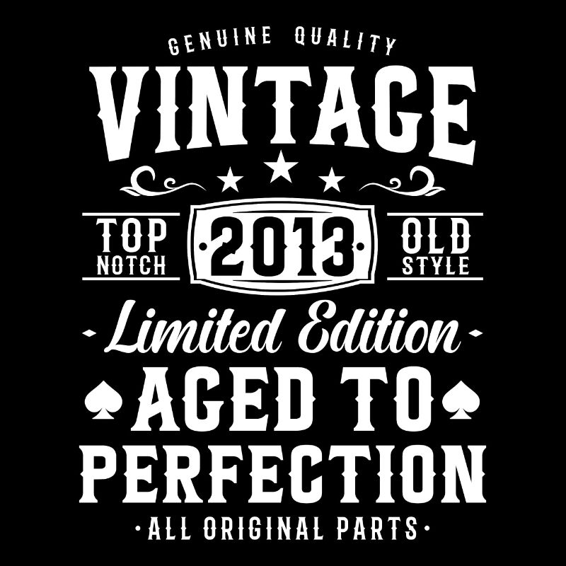 Retro 10. Geburtstag Geschenk