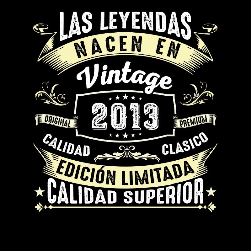 Recuerdo Vintage 10º Cumpleaños 2013