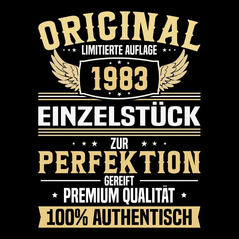 Vintage 1983 - Perfektes 40. Geburtstagsgeschenk