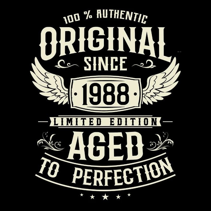 Vintage Original since 1988 Gift