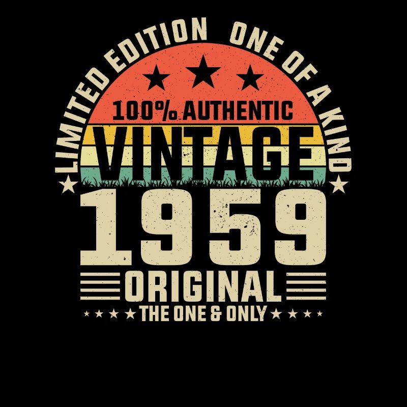 1959 - Vintage Birthday Joy
