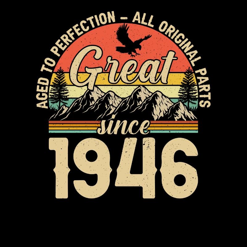 78th Birthday Vintage 1946 Retro