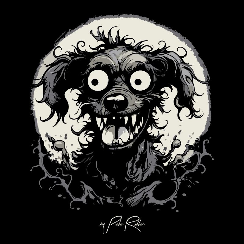 Horror dog from hell
