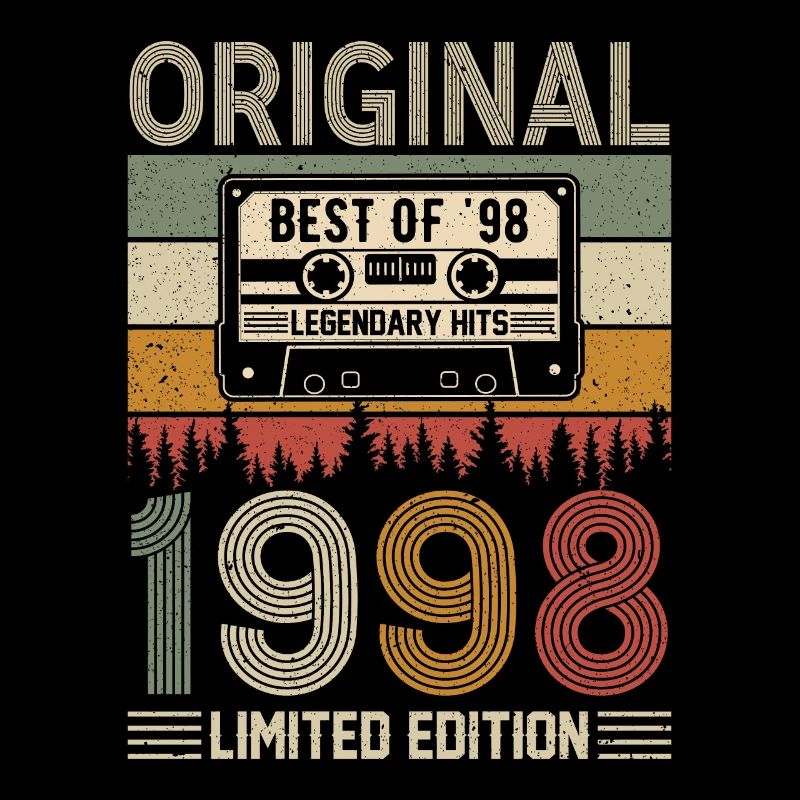 Vintage Birthday Joy '98
