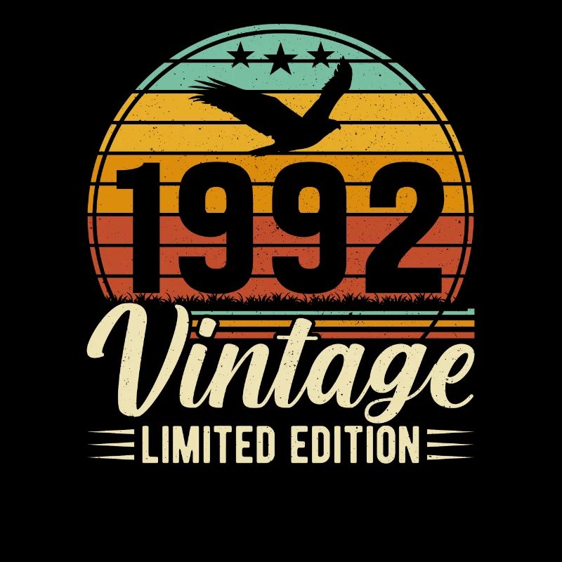 Creative 1992 Vintage Retro Design