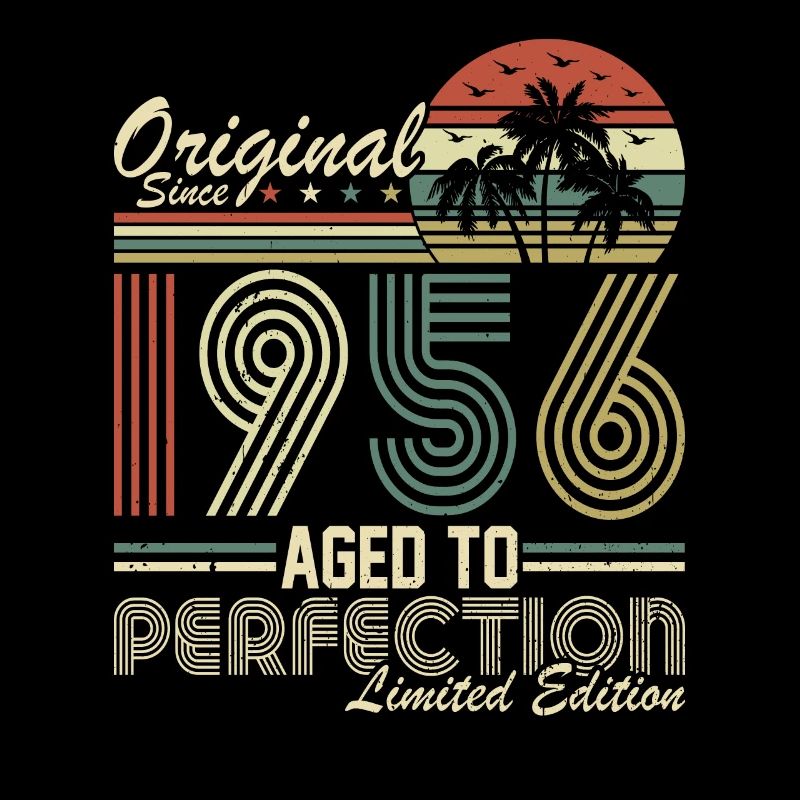 Vintage 1956 - Retro Birthday Gift