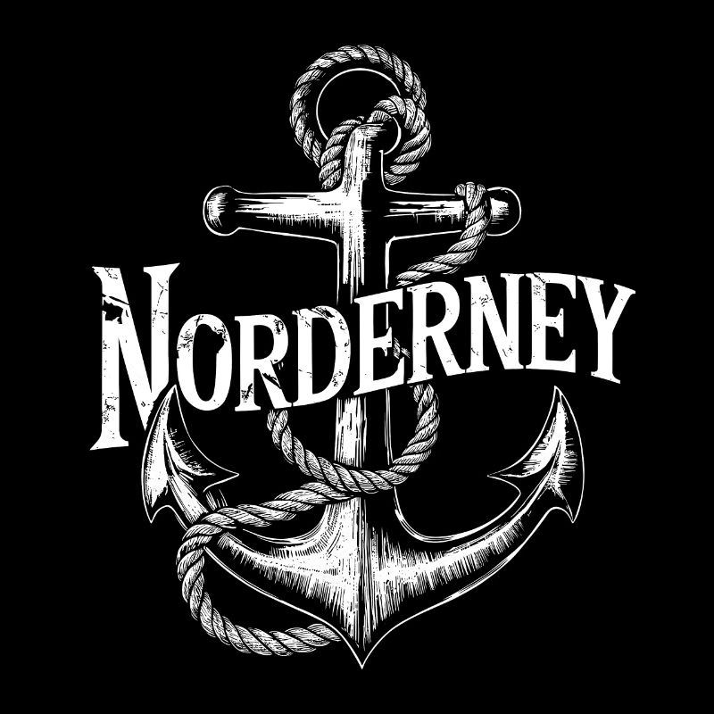 Norderney Nautisches Ankerdesign