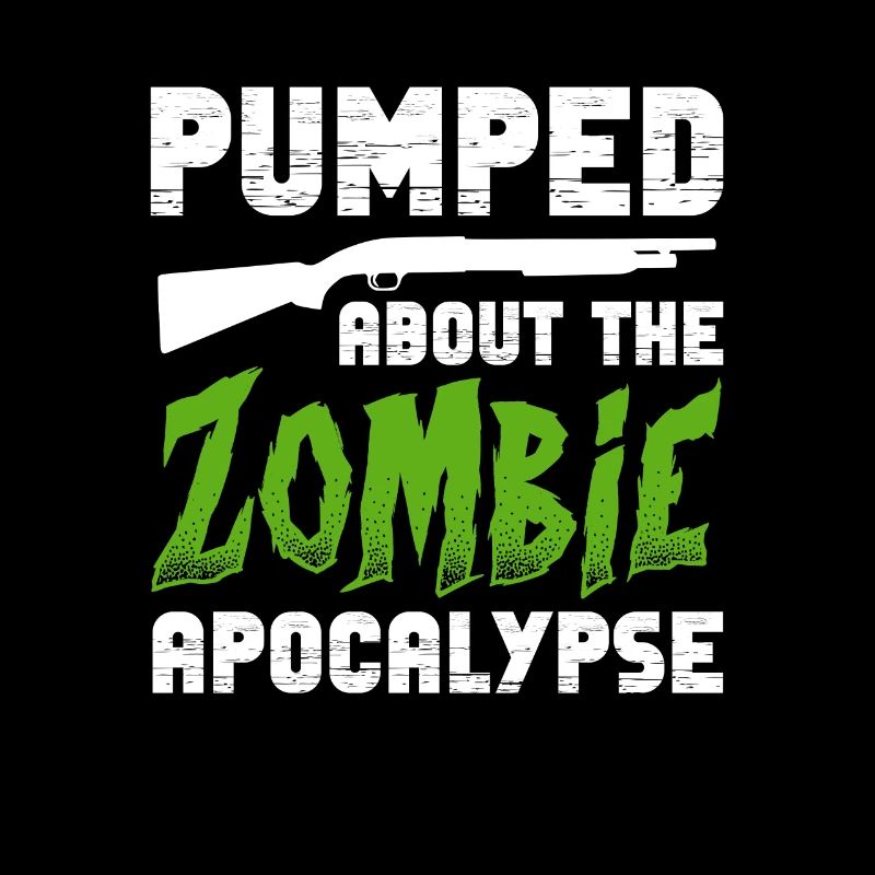 Zombie Zombie-Jäger Zombieapokalypse Geschenk