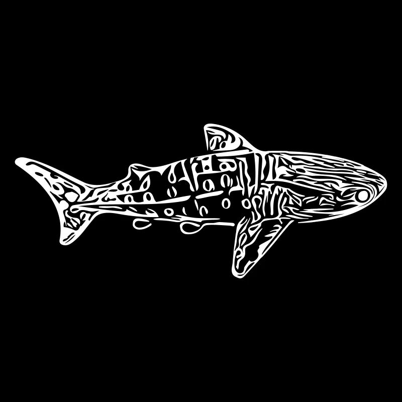 Requin Baleine - dessin vectoriel