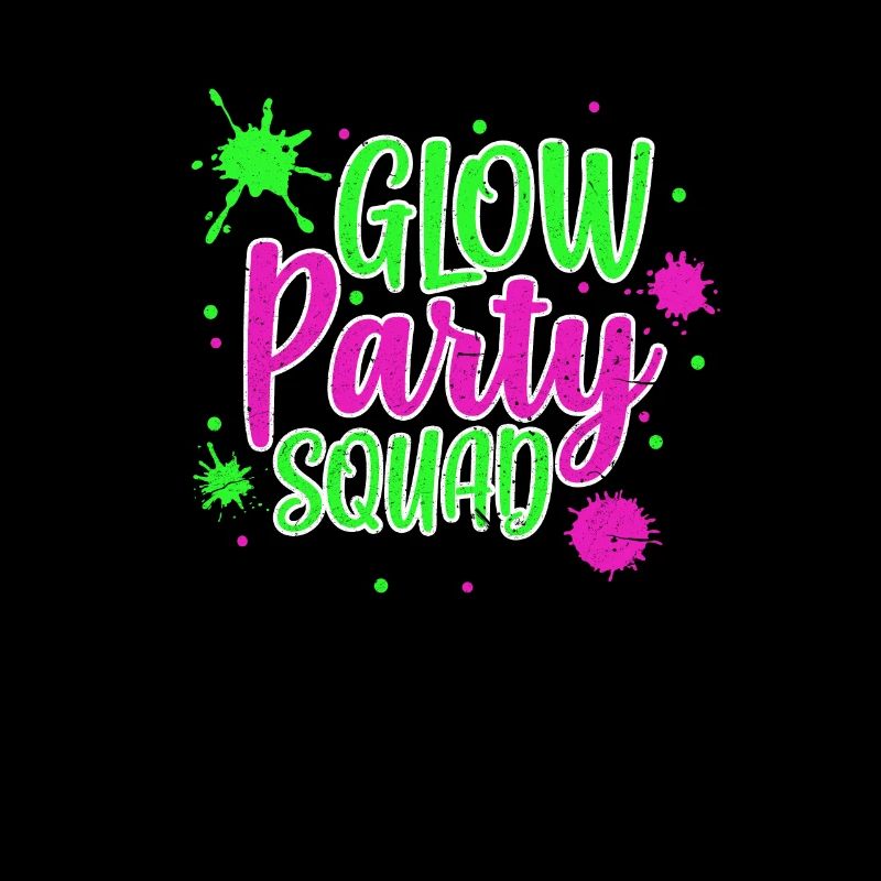 Glow Neon Party Squad Fest Glow Gift