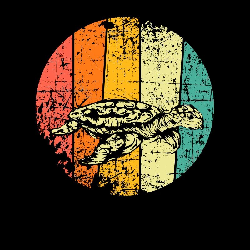 Turtle vintage water turtle
