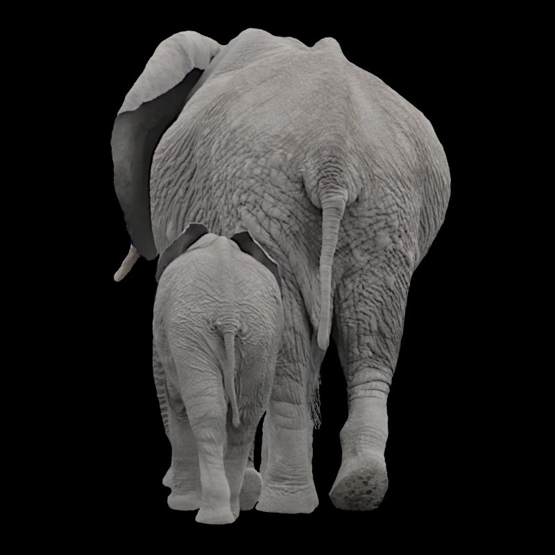 Inconvénient des éléphants - éléphant en Afrique