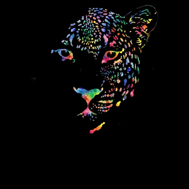 Multicolour leopard