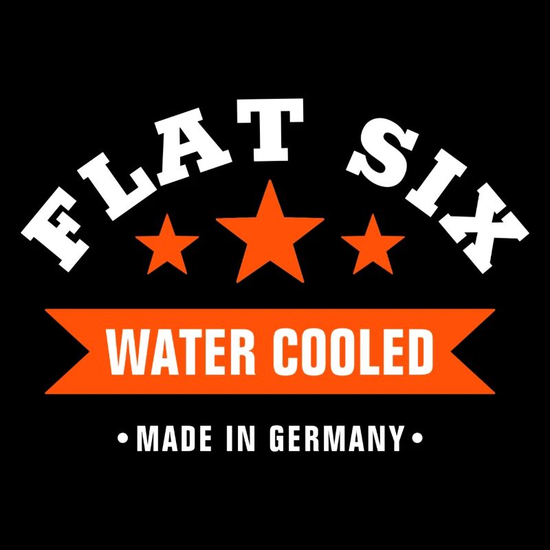 FLAT SIX - WATER COOLED - SECHSZYLINDER - GERMANY