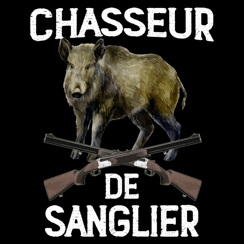 Chasseur De Sanglier Cadeau Chasse
