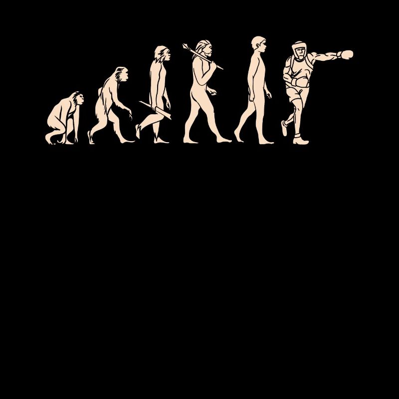 Evolution Boxsport Boxen vom Affen zum Boxer