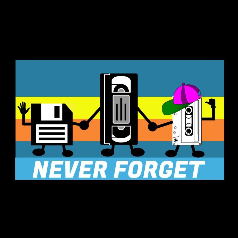 Never Forget Das perfekte Geschenk für Nerds
