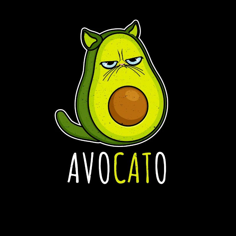 Avocat - le chat rencontre l'avocat et devient végétalien