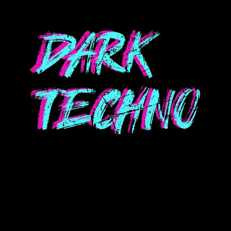 Darktechno Techno Tekke Raver Party Techno Girl