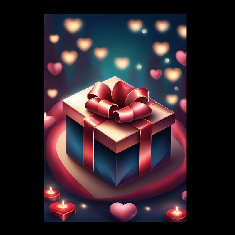 Un cadeau et beaucoup de cœurs