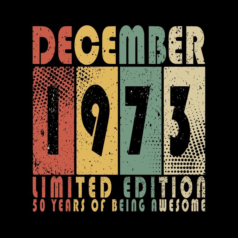 Décembre 1973 Cadeau d’anniversaire Décembre 1973
