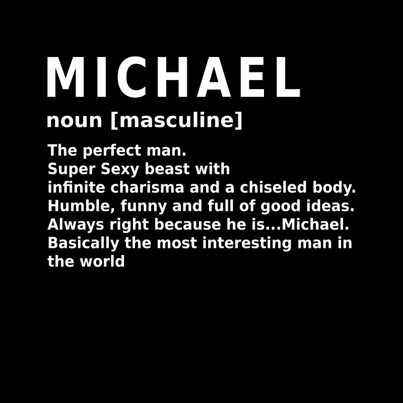 Michael Name Design