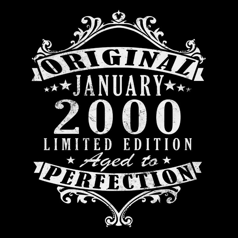 Birthday January 2000 - Gift January 2000
