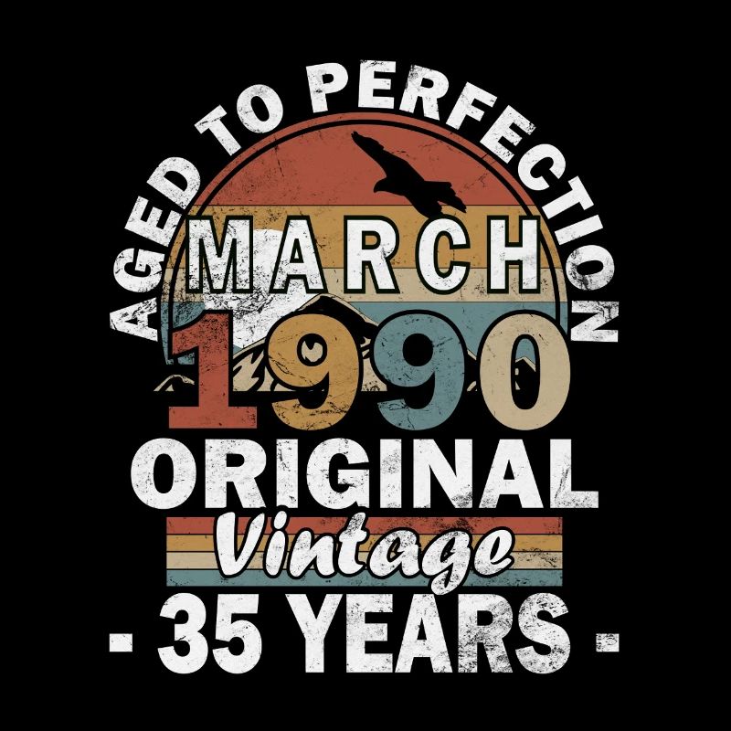 March 1990. Birthday present March 1990.