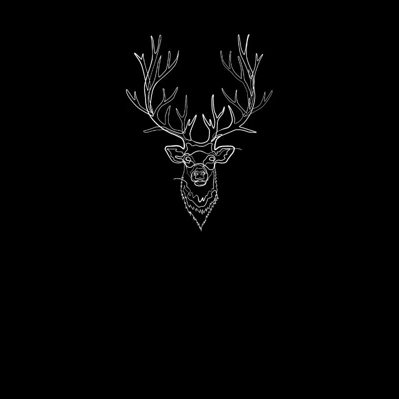 Hirsch - one line drawing