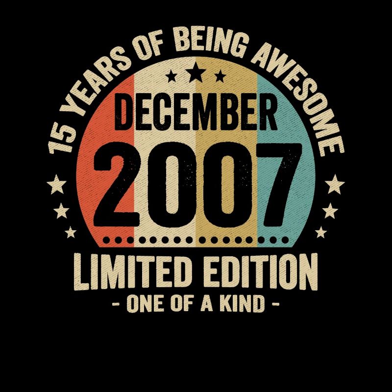 15 Years Of Being Awesome Since December 2007