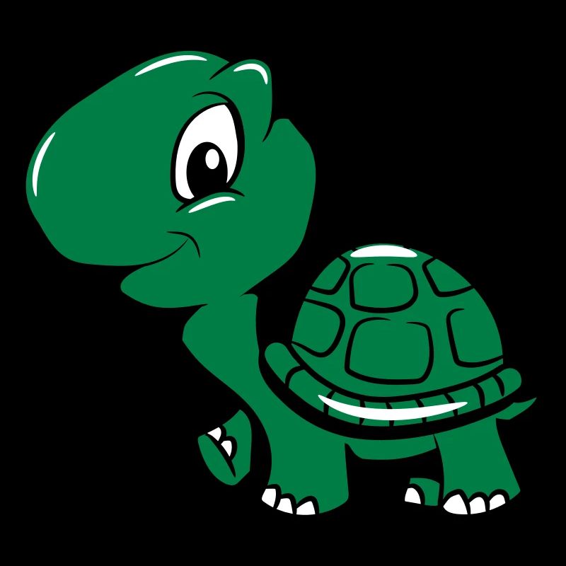 tortue douce aimant drôle