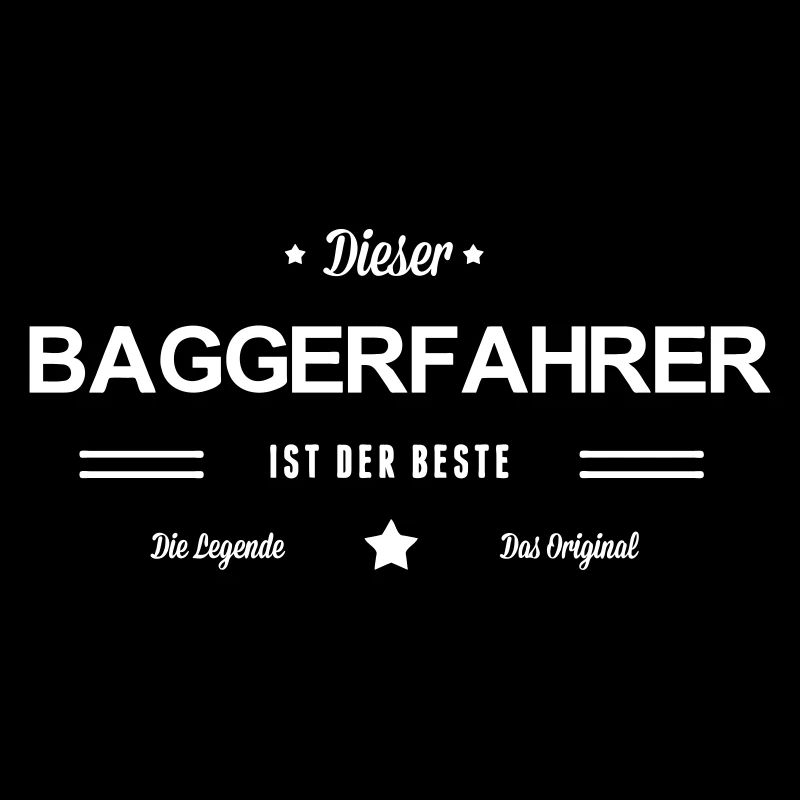 Bester Baggerfahrer