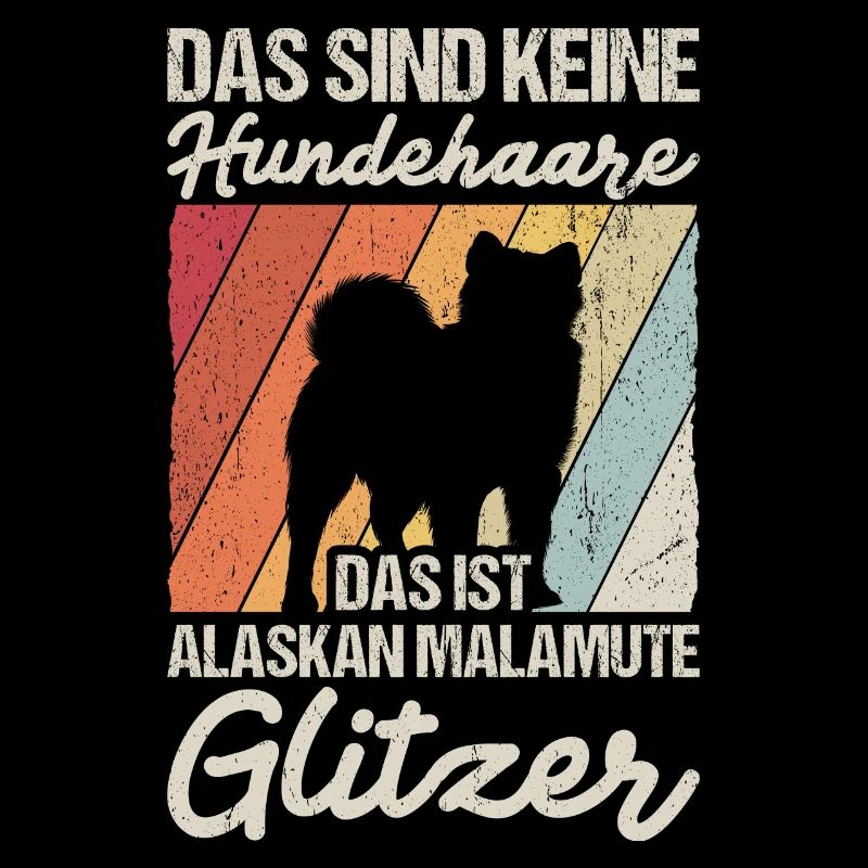 Ce ne sont pas des poils de chien, c’est du Malamute d’Alaska