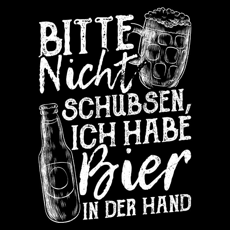 Please don't push I've got beer in my hand Tri
