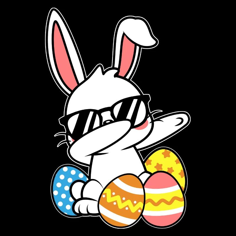 Dabbing Lapin de Pâques Lapin de Pâques Lapin Lapin Cadeau