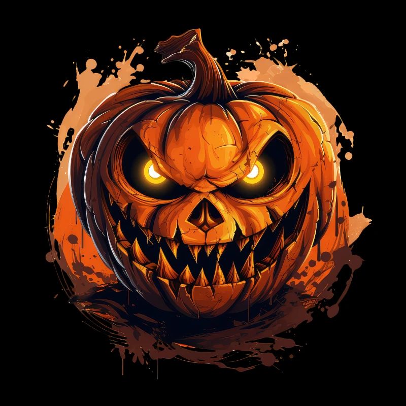 Halloween Creepy Pumpkin